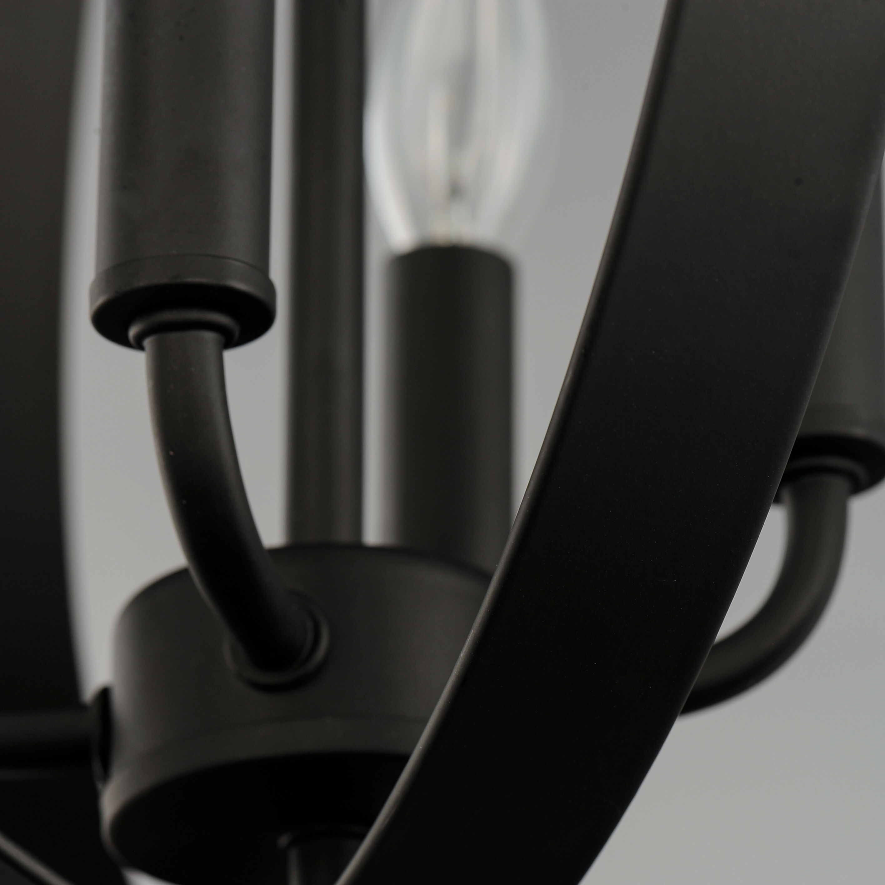 Provident 4 Light 16 inch Black Single Pendant Ceiling Light