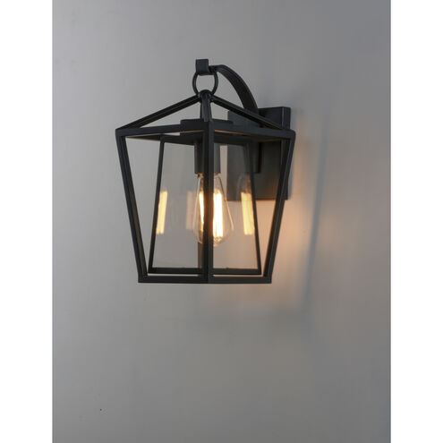 Artisan 1 Light 14 inch Black Outdoor Wall Sconce