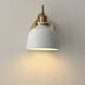 Hollis 1 Light 6.75 inch Natural Aged Brass Wall Sconce Wall Light