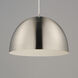 Tova 1 Light 13.5 inch Satin Nickel Single Pendant Ceiling Light
