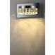 Icycle LED 9.75 inch Polished Chrome Wall Sconce Wall Light