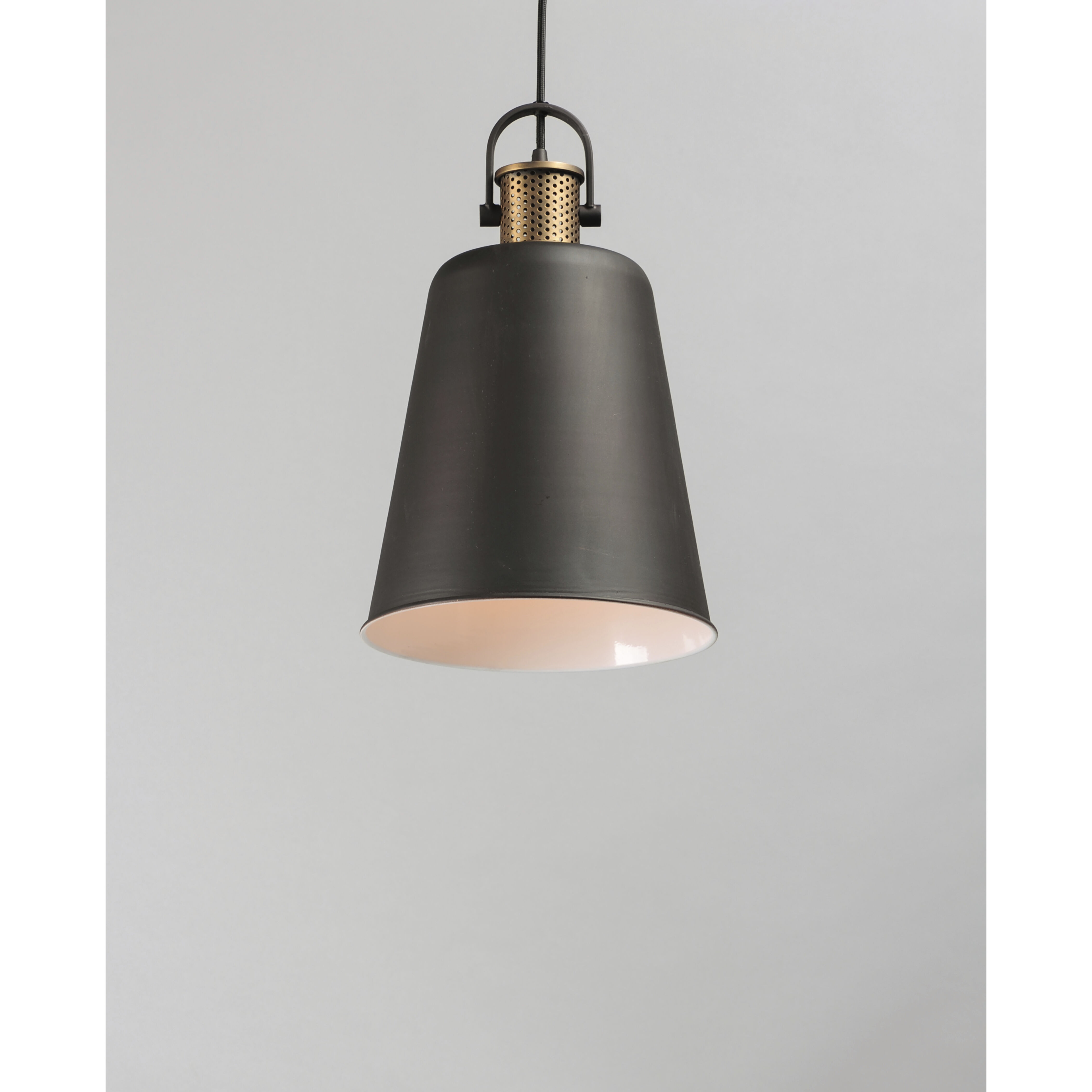 Sedona 1 Light 10 inch Oil Rubbed Bronze/Antique Brass Single Pendant Ceiling Light