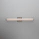 Rail LED 24 inch Satin Nickel Bath Vanity Wall Light