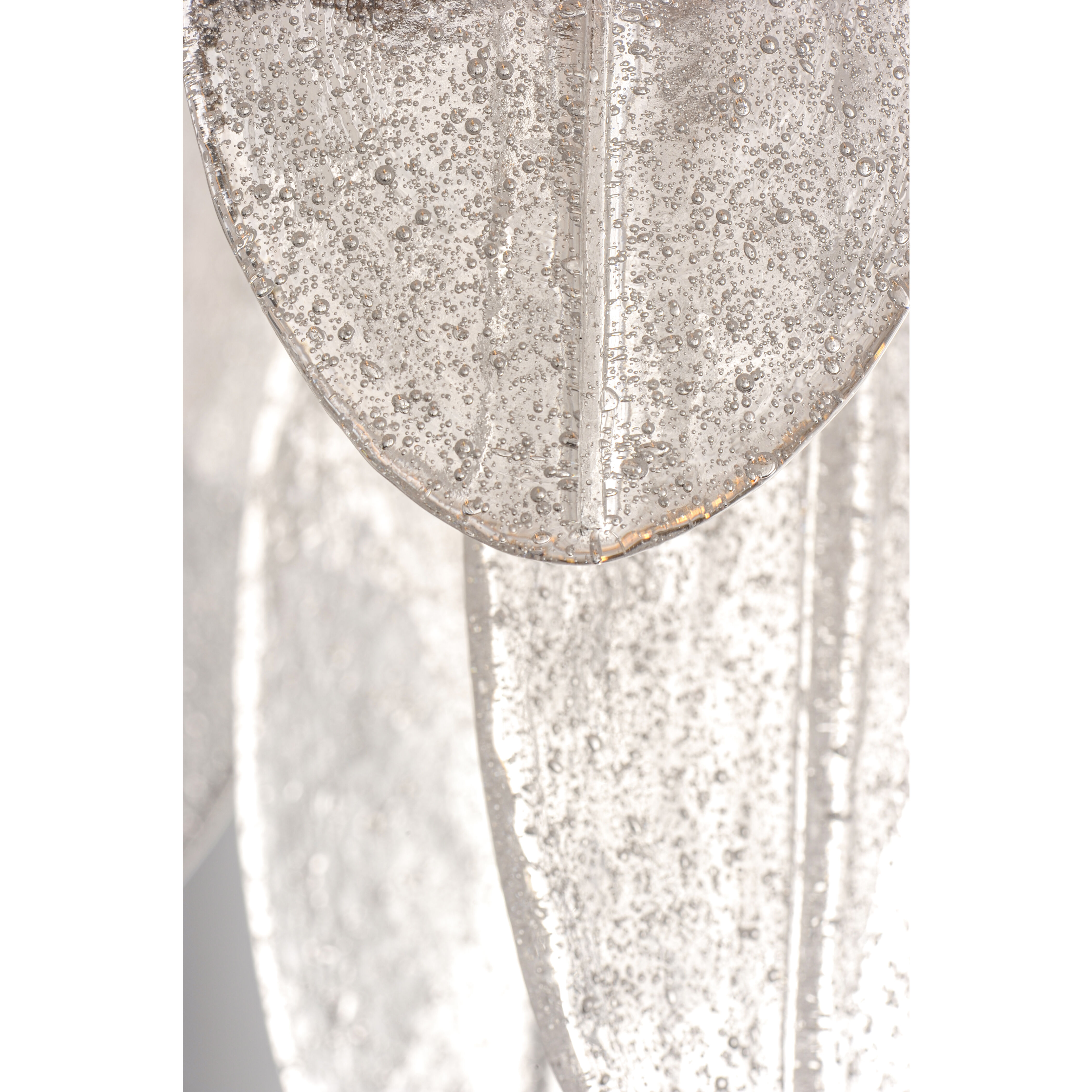 Glacier 9 Light 24 inch White/Polished Chrome Chandelier Ceiling Light