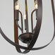 Provident 6 Light 15 inch Oil Rubbed Bronze Chandelier Ceiling Light