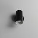Spot Light LED 6.5 inch Black Outdoor Wall Mount