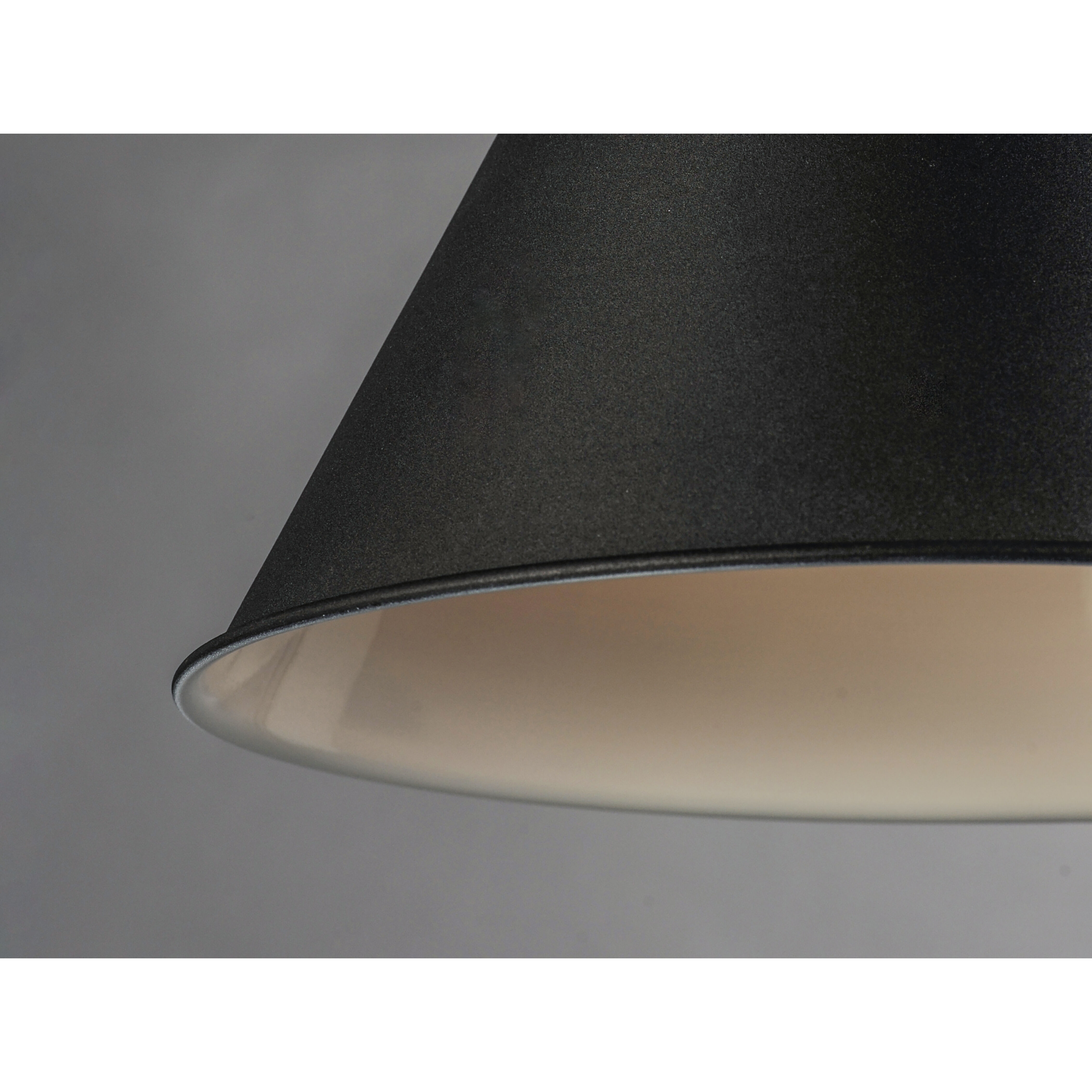 Storehouse LED 9 inch Satin Aluminum/Black Single Pendant Ceiling Light