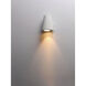 Mini LED 6 inch White Outdoor Wall Mount