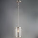 Sentinel 1 Light 6.75 inch Satin Nickel Single Pendant Ceiling Light