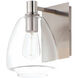 Babylon LED 7.25 inch Satin Nickel Wall Sconce Wall Light