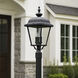 Builder Cast 3 Light 21.25 inch Black Outdoor Pole/Post Mount