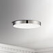Trim LED 7 inch Polished Chrome Flush Mount Ceiling Light