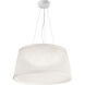 Bahama LED 24.25 inch White Outdoor Pendant