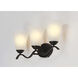 Vital 3 Light 23.5 inch Oil Rubbed Bronze Bath Vanity Wall Light