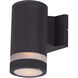 Lightray 1 Light 8 inch Architectural Bronze Outdoor Wall Mount