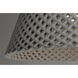 Woven 1 Light 9 inch Gray/Black Single Pendant Ceiling Light in Gray and Black, Cement