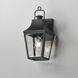 Storybook 1 Light 14.75 inch Black Outdoor Wall Mount