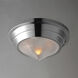 Hargreaves 1 Light 10 inch Polished Nickel Flush Mount Ceiling Light