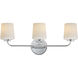 Durham 3 Light 23.00 inch Bathroom Vanity Light