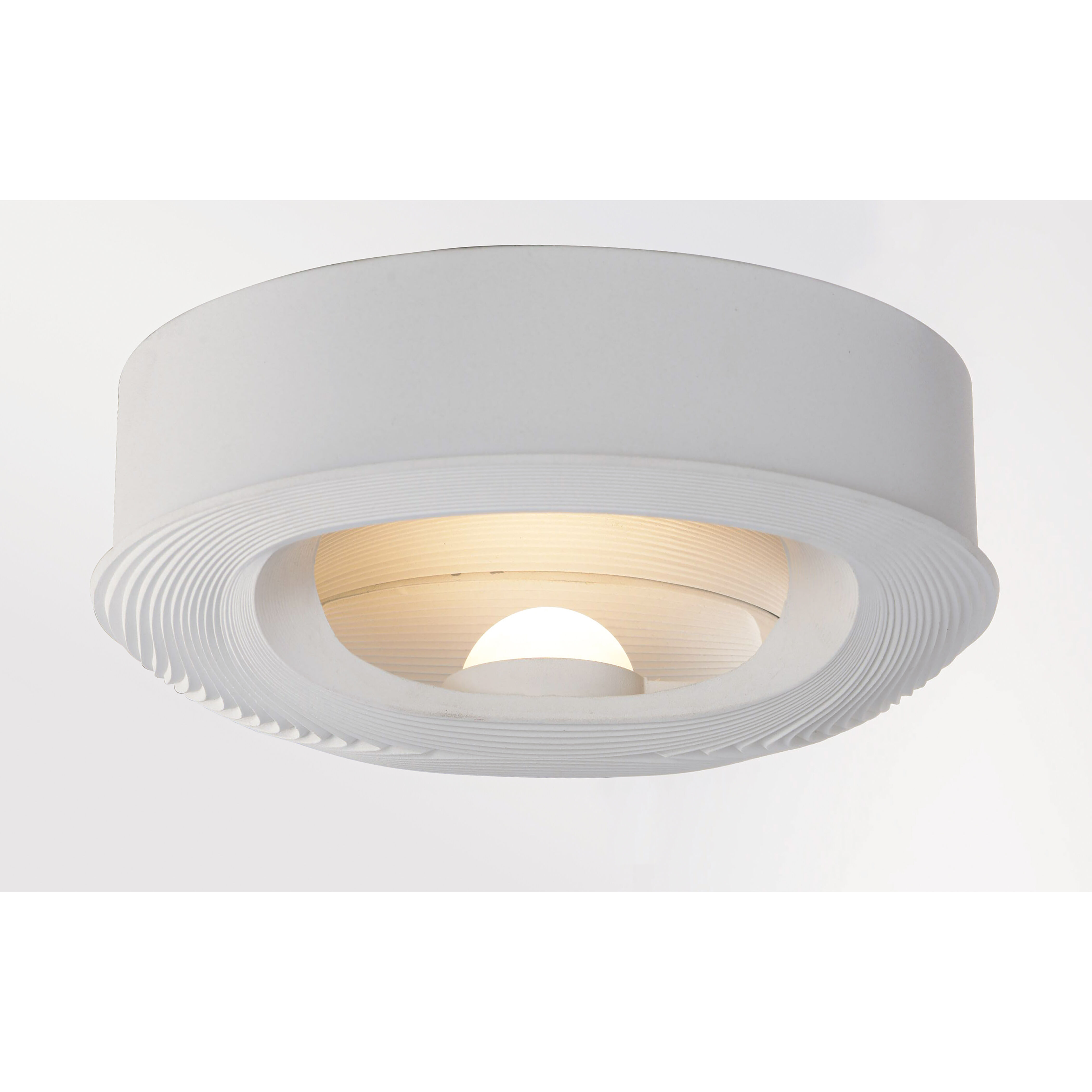 Influx LED 10 inch White Outdoor Flush Mount