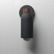 Pompeii 1 Light 5 inch Lava and Black Wall Sconce Wall Light