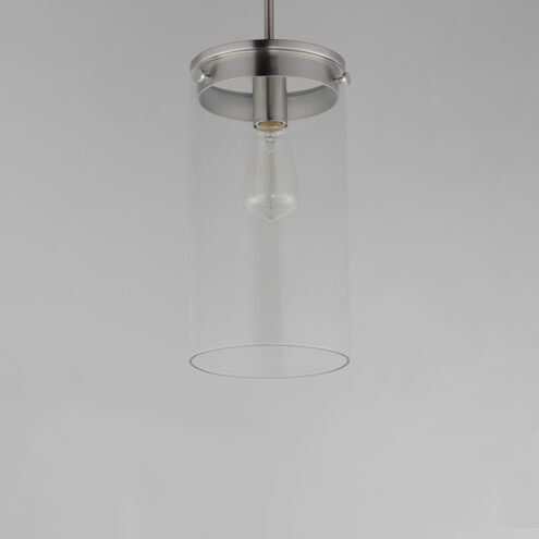 Pinn 1 Light 8 inch Satin Nickel Single Pendant Ceiling Light