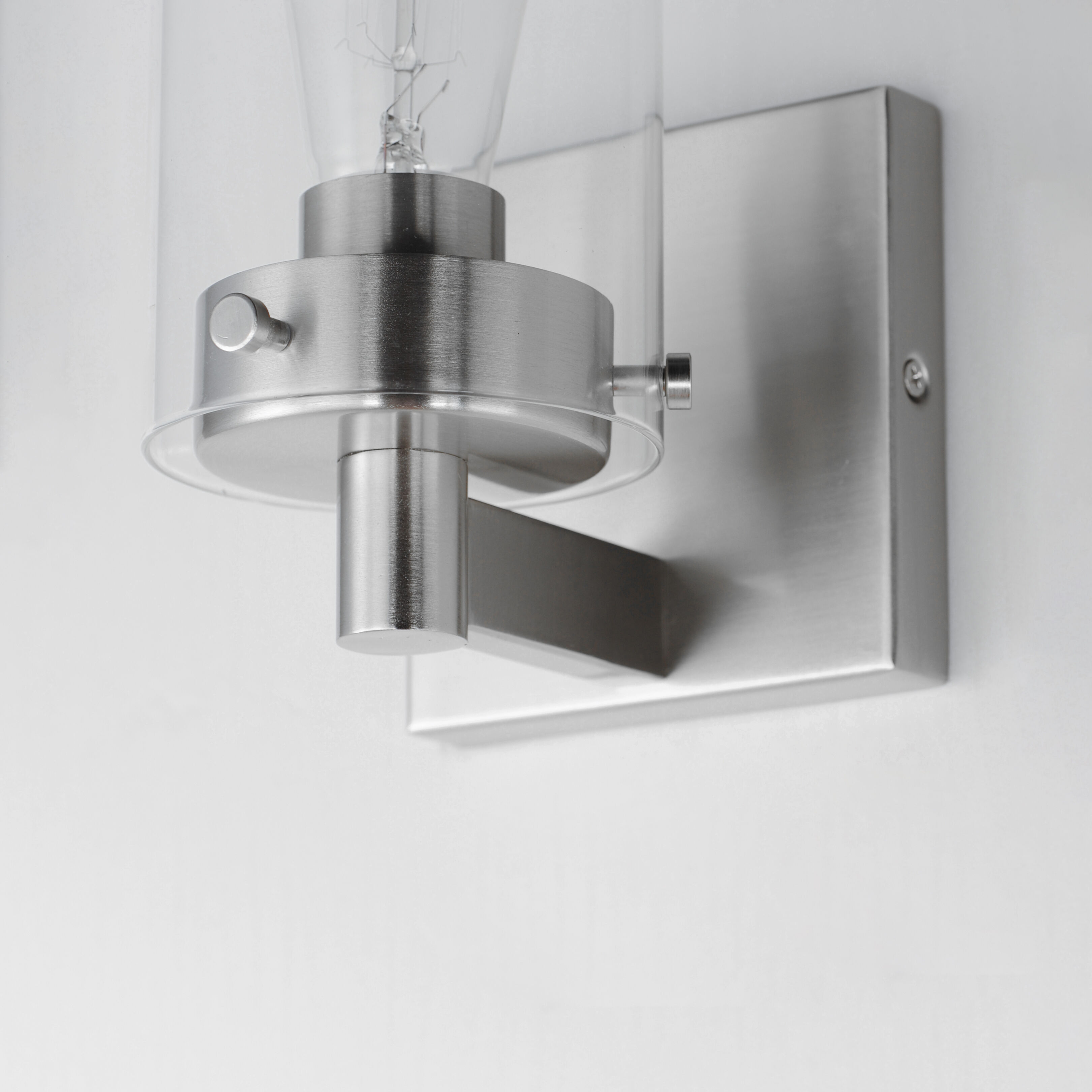 Pinn 1 Light 5 inch Satin Nickel Wall Sconce Wall Light