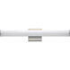 Rail LED 24 inch Satin Nickel Bath Vanity Wall Light