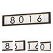 Address LED 5 inch Bronze Outdoor Wall Mount