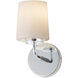 Durham 1 Light 4.75 inch Polished Chrome Wall Sconce Wall Light