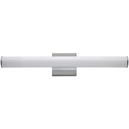 Rail LED 24 inch Polished Chrome Bath Vanity Wall Light