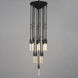 Pioneer 13 Light 15 inch Anthracite Multi-Light Pendant Ceiling Light
