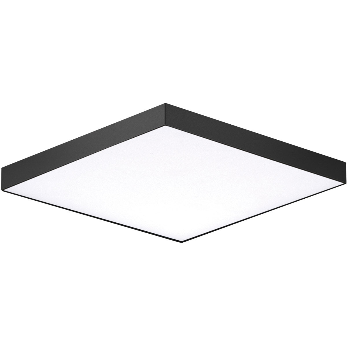 Maxim 57667WTBK Trim LED 6 inch Black Flush Mount Ceiling Light