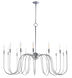 Willsburg 16 Light 44.25 inch Polished Nickel Entry Foyer Pendant Ceiling Light