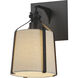 Bandera 1 Light 6 inch Dark Bronze Wall Sconce Wall Light