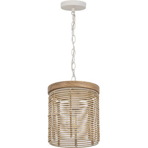 Vannerie 1 Light 7 inch Ecru Mini Pendant Ceiling Light