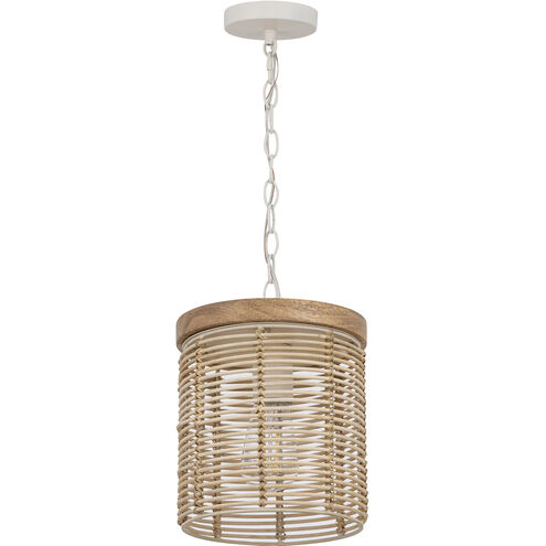 Vannerie 1 Light 7 inch Ecru Mini Pendant Ceiling Light