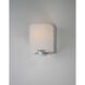 Wrap 1 Light 5.5 inch Polished Chrome Bath Vanity Wall Light