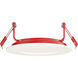 Slim Fire LED 5.25 inch White Flush Mount Ceiling Light