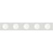 Essentials - 445x 5 Light 30 inch Polished Chrome Bath Vanity Wall Light