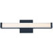 Spec LED 18 inch Black Bath Vanity Wall Light