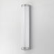 Halfpipe LED 26 inch Brushed Aluminum Outdoor Wall Mount