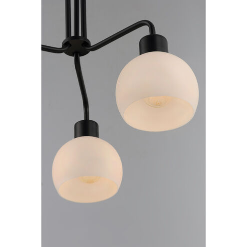 Coraline 3 Light 21 inch Black Chandelier Ceiling Light