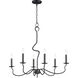 Padrona 6 Light 32.5 inch Black Oxide Chandelier Ceiling Light