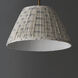Dunbridge 1 Light 14 inch Weathered Brass Single Pendant Ceiling Light