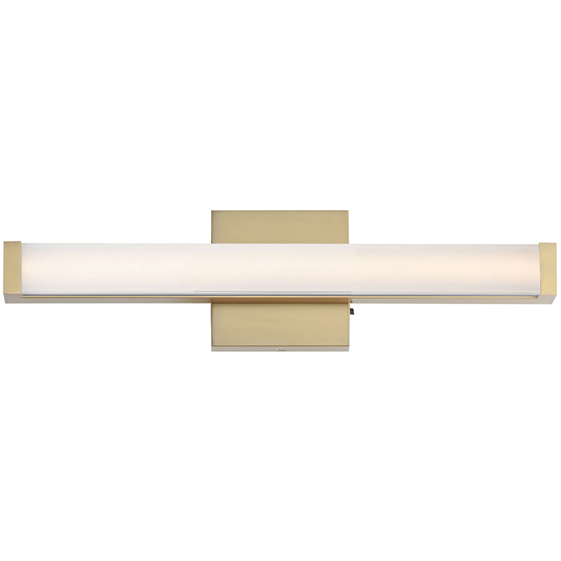 Spec 5CCT LED 18 inch Natural Aged Brass Bath Vanity Light Wall Light