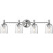 Swirl 4 Light 32.50 inch Bathroom Vanity Light