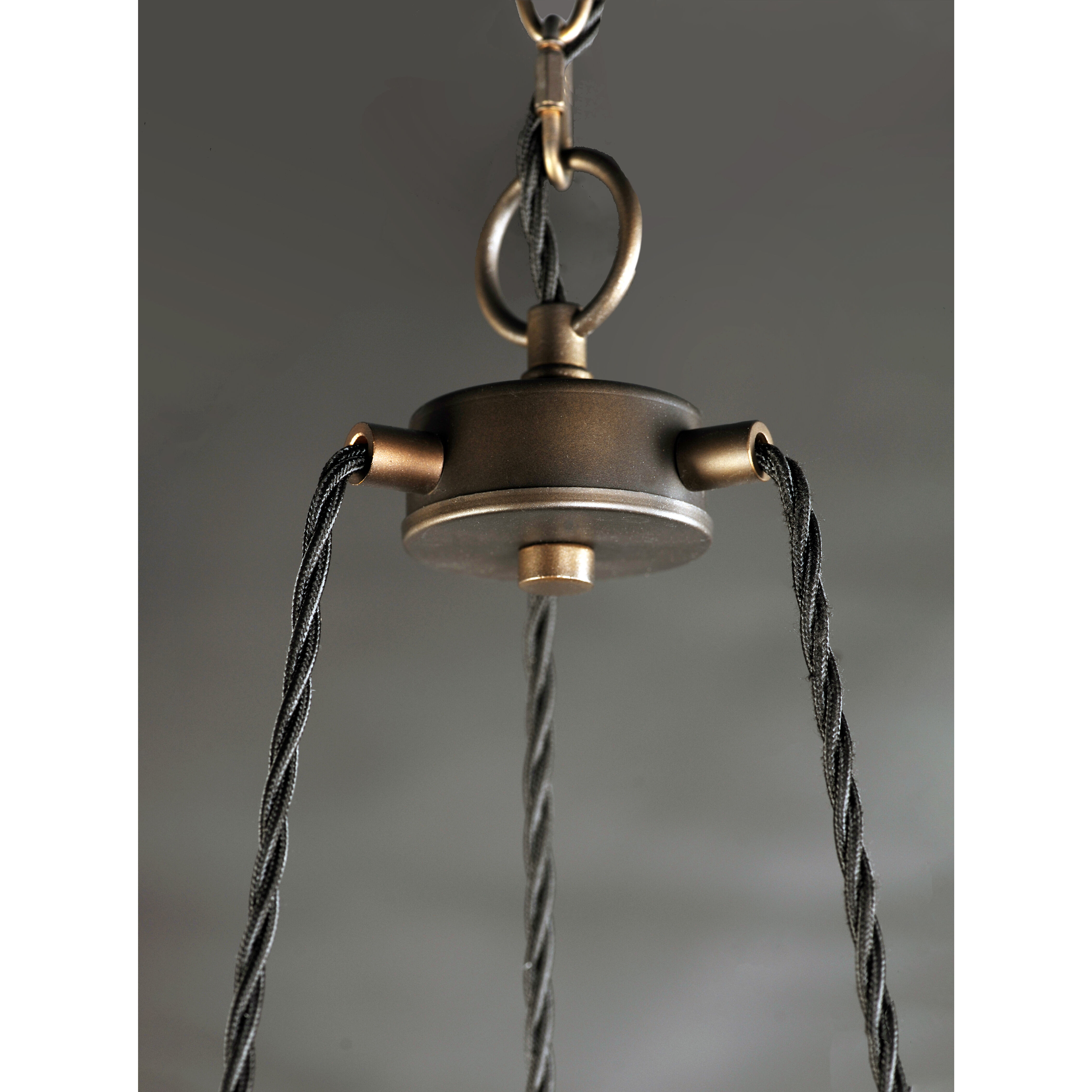 Revival 3 Light 23 inch Oil Rubbed Bronze Chandelier Ceiling Light