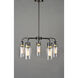 Magnolia 5 Light 26 inch Bronze and Gold Multi-Light Pendant Ceiling Light