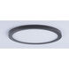 Wafer LED 10 inch Bronze Flush Mount Ceiling Light